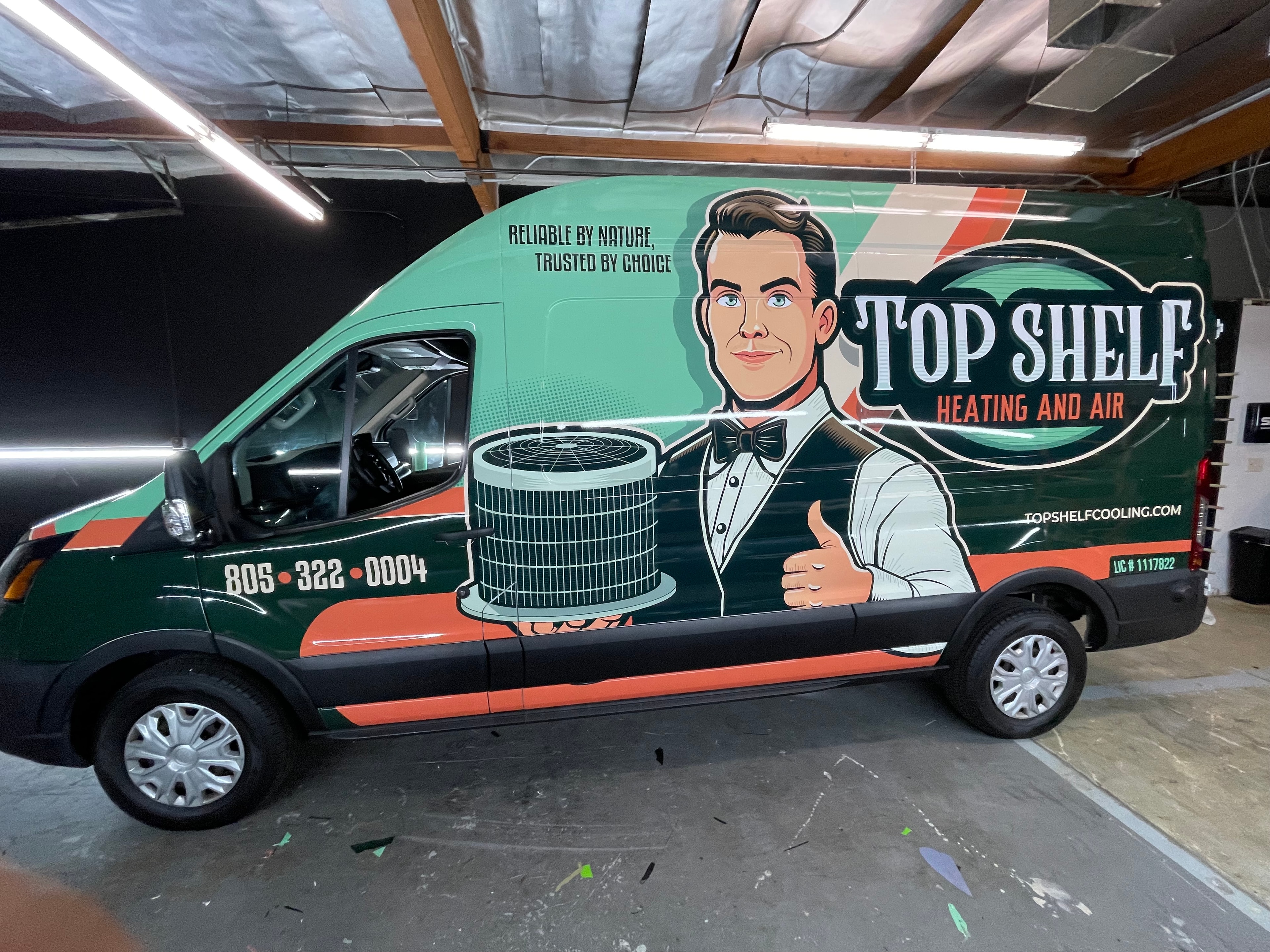 Custom branded vehicle graphics by SoCal Fleet Wraps