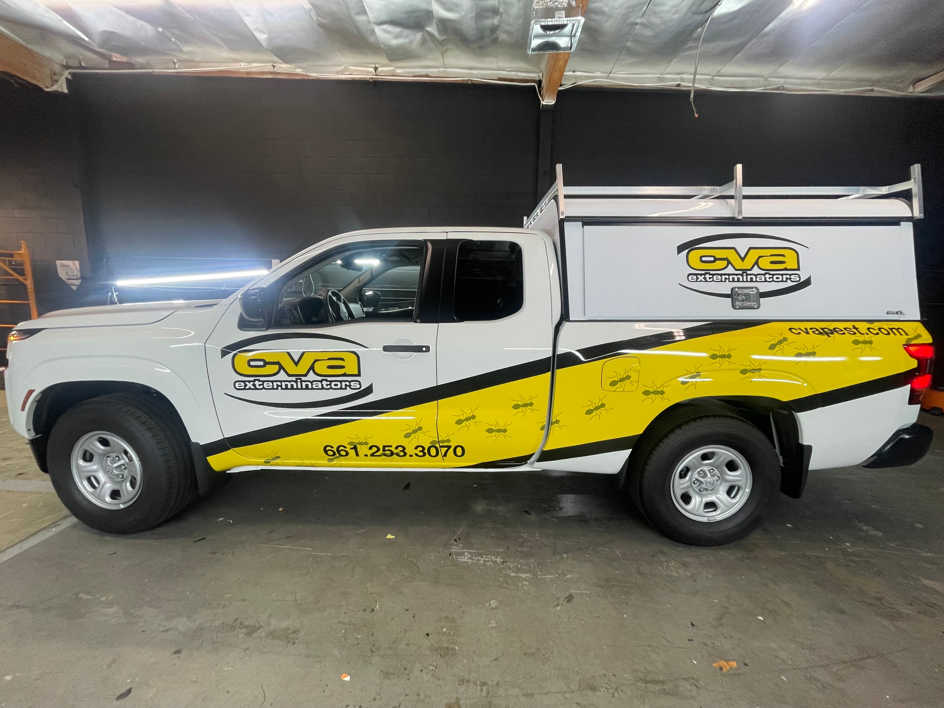 Branded work vehicle wrap by SoCal Fleet Wraps