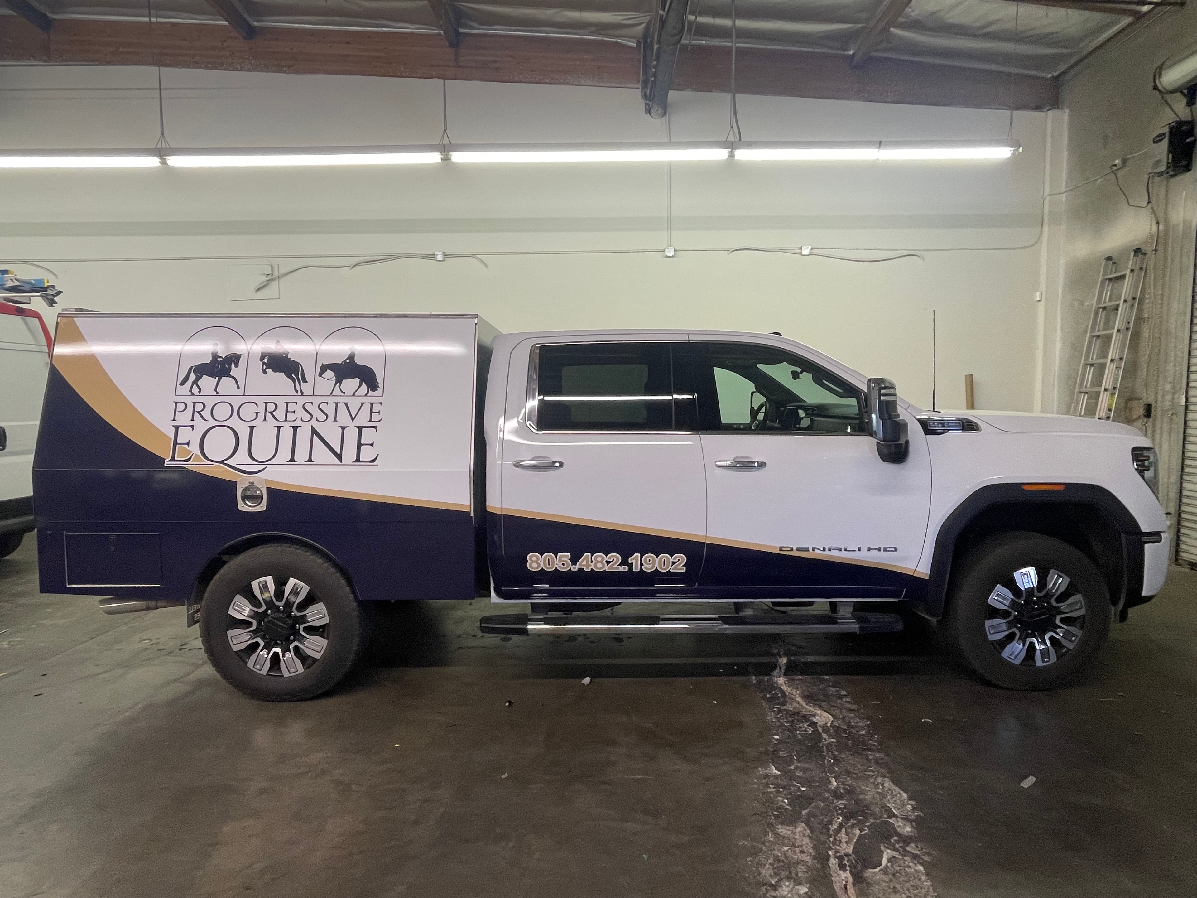 Branded fleet vehicle wrap project by SoCal Fleet Wraps