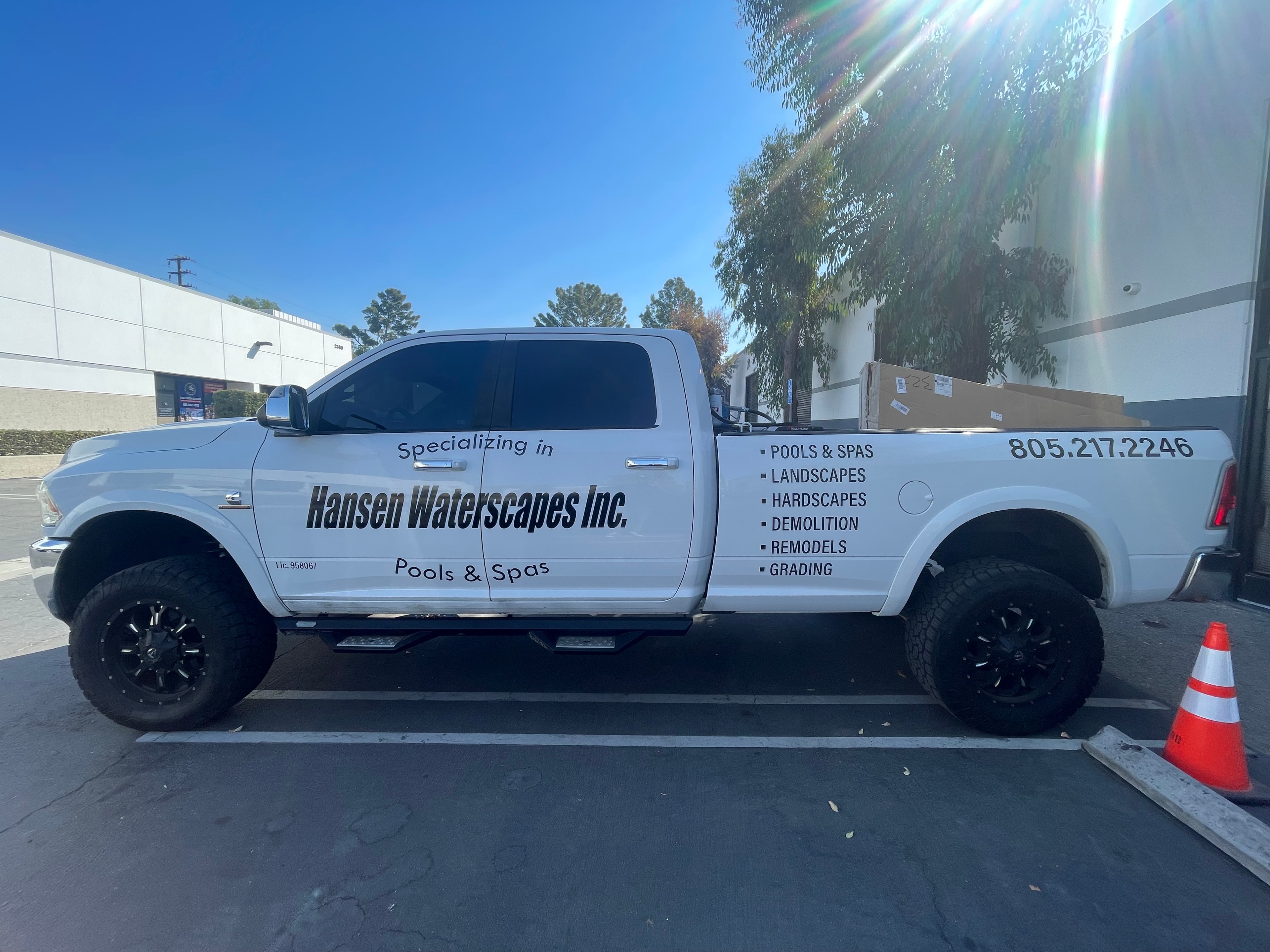Commercial fleet graphics project by SoCal Fleet Wraps