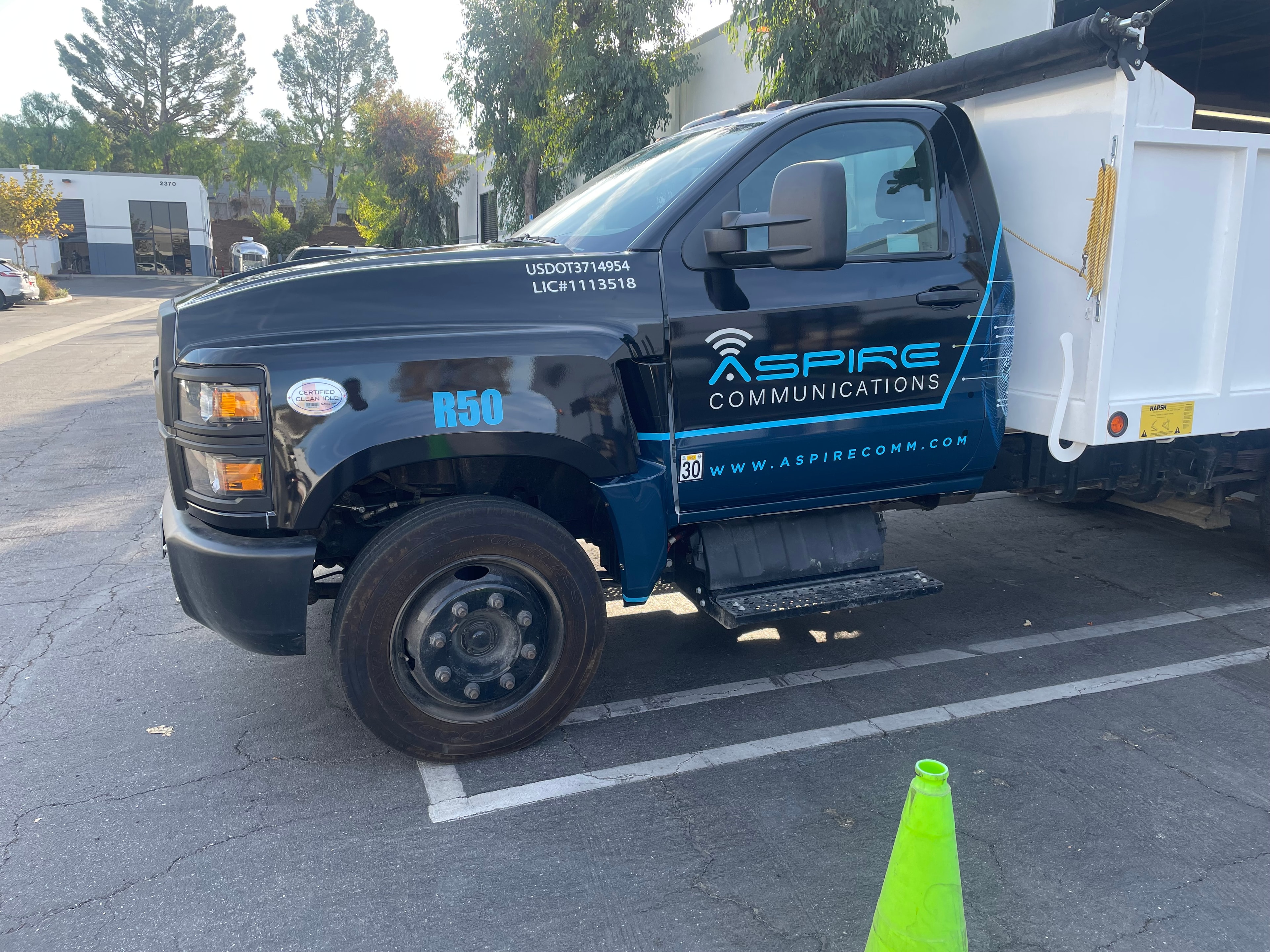 Custom commercial wrap installation by SoCal Fleet Wraps