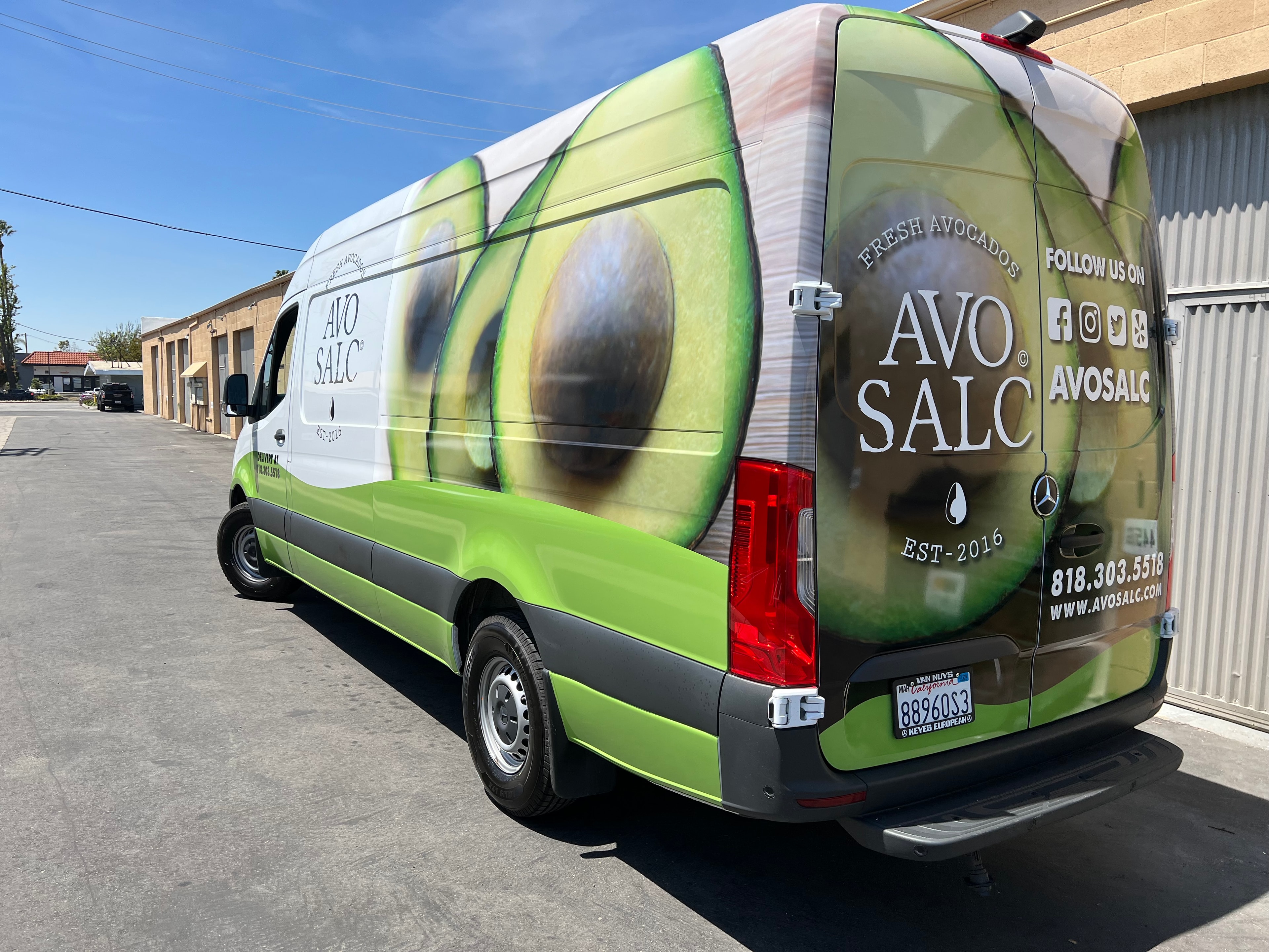 Completed fleet branding project in Simi Valley