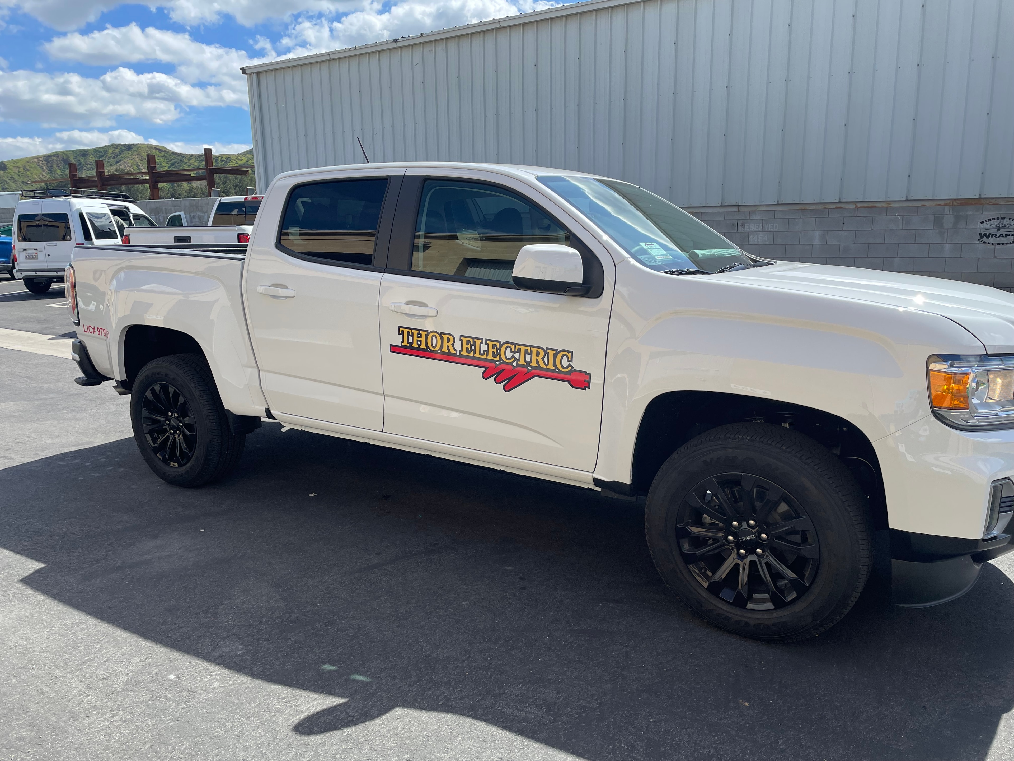 Branded truck wrap project by SoCal Fleet Wraps